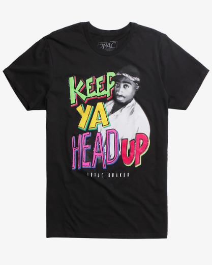 tupac keep ya head up shirt